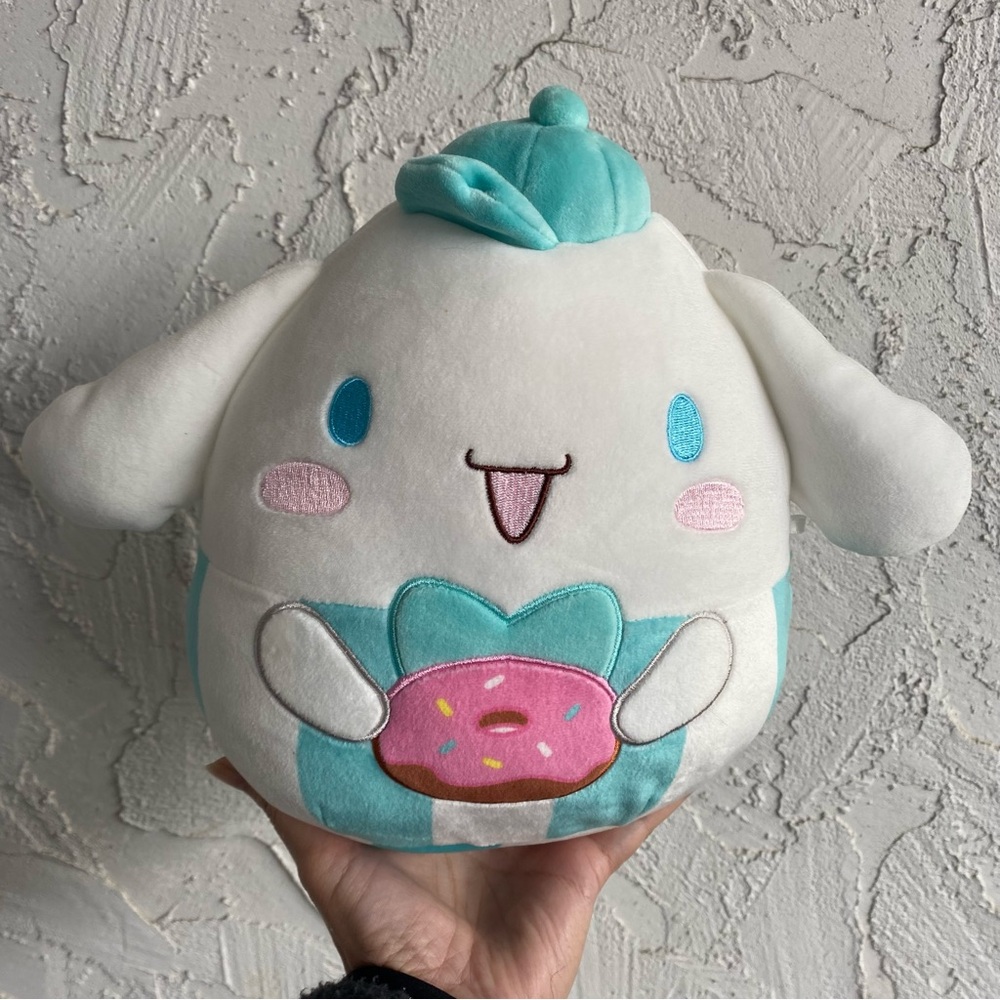 Cinnamoroll W/ Donut Hello Kitty & Friends Original Squishmallow By Kellytoy